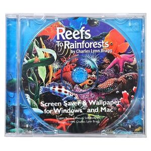 Reefs to Rainforests Charles Lynn Bragg Screen Saver Wallpaper CD 95 Windows Mac